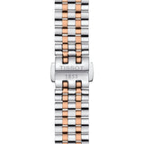 Tissot Carson Premium Lady Silver Dial Two Tone Steel Strap Watch For Women - T122.210.22.033.01