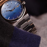 Tissot T137.407.11.351.01 PRX Powermatic 80 Men's Watch – Gradient Blue Dial & Silver Steel Strap