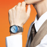 Tissot T137.407.11.351.01 PRX Powermatic 80 Men's Watch – Gradient Blue Dial & Silver Steel Strap