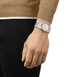 Tissot PRX Powermatic 80 Silver Dial Silver Steel Strap Watch For Men - T1374072203100