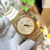 Tissot T137.407.33.021.00 PRX Powermatic 80 Men's Watch – Gold Dial & Gold Steel Strap