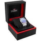 Tissot T137.407.11.351.01 PRX Powermatic 80 Men's Watch – Gradient Blue Dial & Silver Steel Strap
