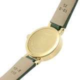 Tissot Lovely Round Green Mother of Pearl Dial Green Leather Strap Watch for Women - T140.009.36.091.00