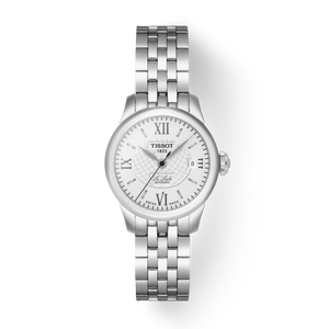 Tissot Le Locle Small Automatic Silver Dial Silver Steel Strap Watch For Women - T41.1.183.33
