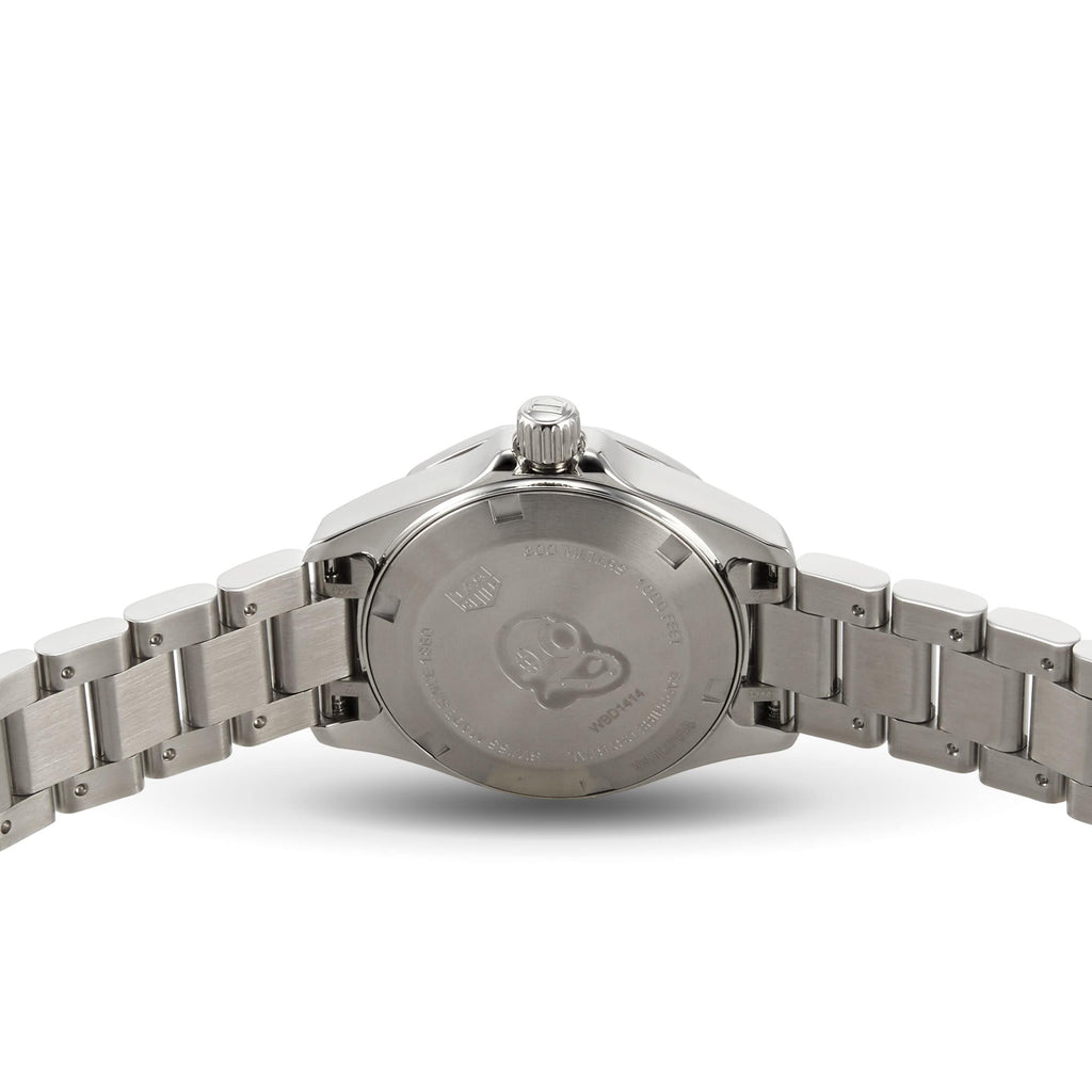 Tag Heuer Aquaracer Diamonds Women's Watch WBD1414.BA0741 – Mother of Pearl Dial with Silver Steel Strap