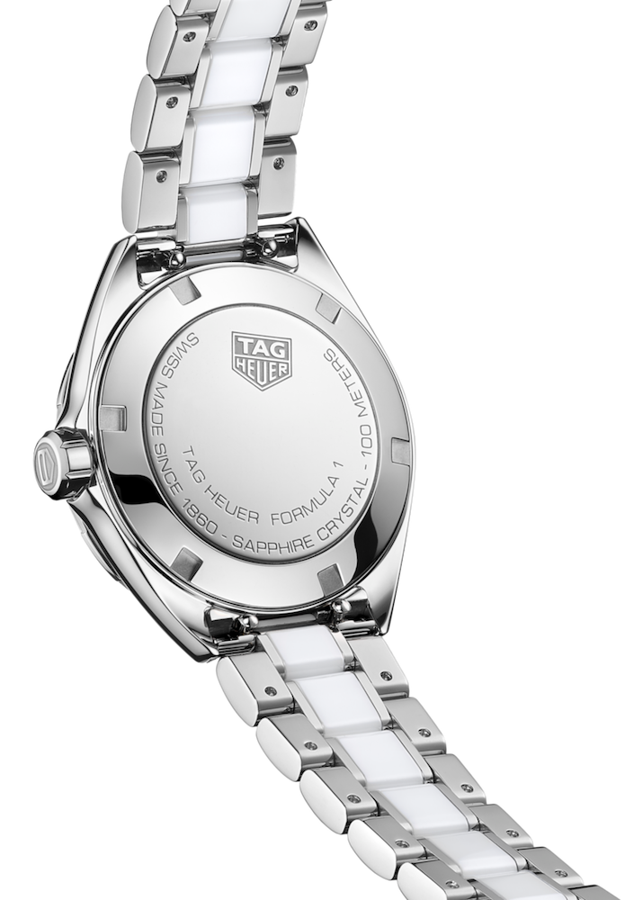 Tag Heuer Formula 1 Quartz White Dial Two Tone Steel Strap Watch for Women - WBJ141AC.BA0974