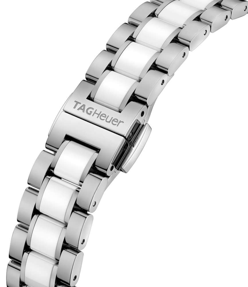 Tag Heuer Formula 1 Quartz White Dial Two Tone Steel Strap Watch for Women - WBJ141AC.BA0974