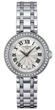 Tissot T126.010.61.113.00 Bellissima Small Lady Diamonds Women's Watch – Silver Dial & Silver Steel Strap