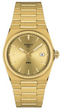 Tissot T137.210.33.021.00 PRX Quartz Men's Watch – Gold Dial & Gold Steel Strap