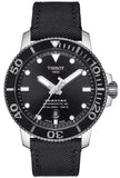 Tissot T120.407.17.051.00 Seastar 1000 Powermatic 80 Automatic Men's Watch – Black Dial & Black Nylon Strap