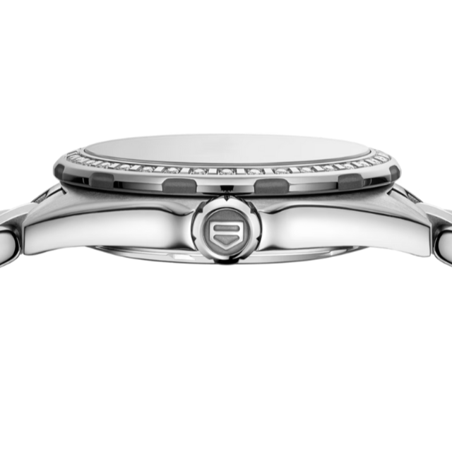 Tag Heuer Formula 1 Diamonds Blue Dial Silver Steel Strap Watch for Women - WBJ1416.BA0664