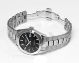 Tissot Gentleman Powermatic 80 Silicium Black Dial Silver Steel Strap Watch For Men - T127.407.11.051.00