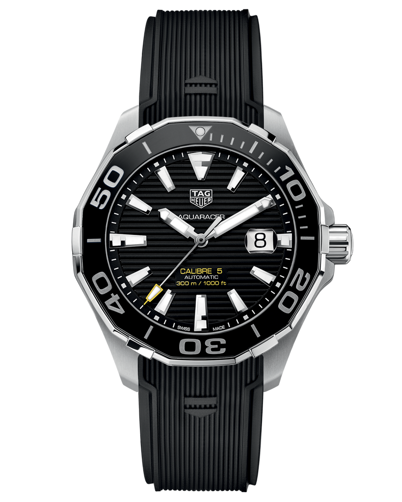 Tag Heuer Aquaracer Black Dial Watch for Men - WAY201A.FT6142