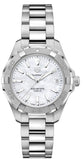 Tag Heuer Aquaracer White Mother of Pearl Dial Watch for Women - WBD1311.BA0740