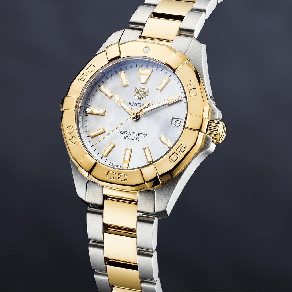 Tag Heuer Aquaracer Mother of Pearl Dial Watch for Women - WBD1320.BB0320
