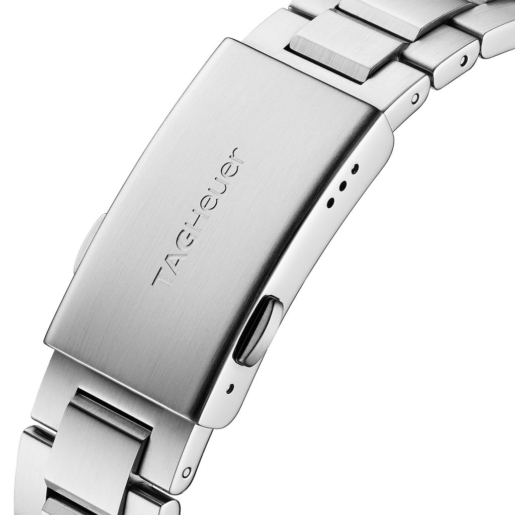 Tag Heuer Aquaracer Calibre 5 Grey Dial Silver Steel Strap Watch for Men - WBD2113.BA0928