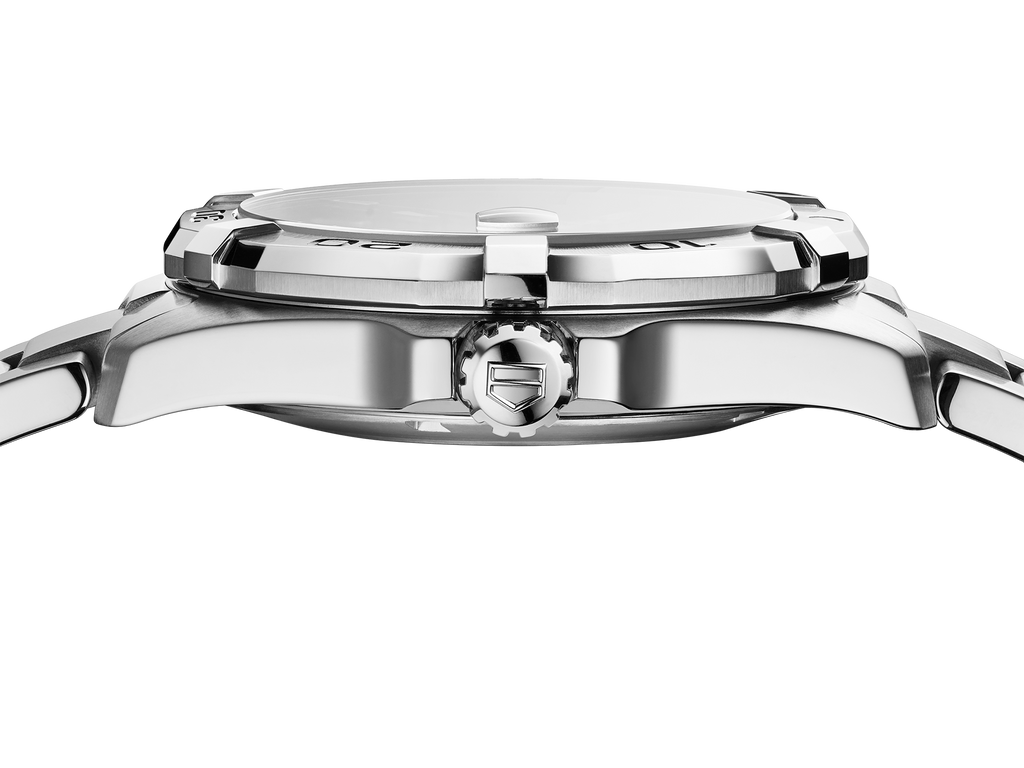 Tag Heuer Aquaracer Calibre 5 Grey Dial Silver Steel Strap Watch for Men - WBD2113.BA0928