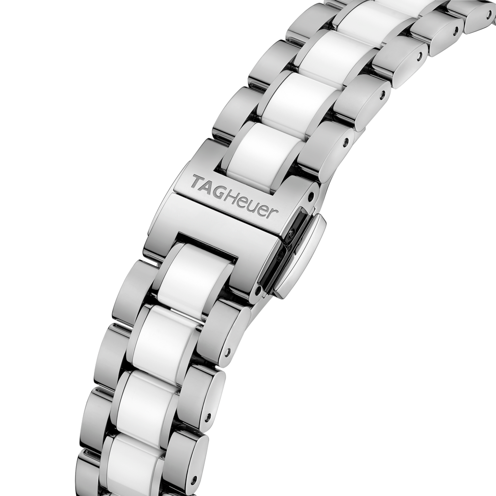 Tag Heuer Formula 1 Quartz White Dial Two Tone Steel Strap Watch for Women - WBJ141AC.BA0974