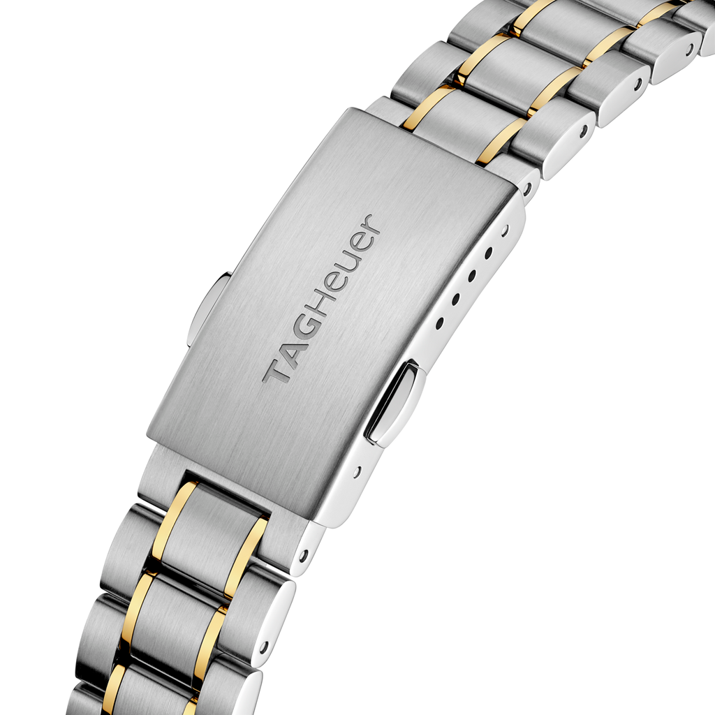 Tag Heuer Formula 1 Diamonds Mother of Pearl White Dial Two Tone Steel Strap Watch for Women - WBJ1421.BB0648