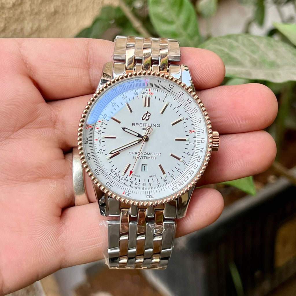 Breitling Navitimer Automatic 38mm Stainless Steel Mens Watch - A17325211G1A1