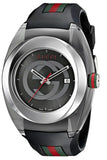 Gucci YA137101 Sync XXL Quartz Men's Watch – Black Dial & Black Rubber Strap