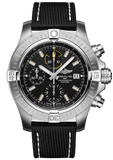 Breitling Avenger Chronograph 45 A13317101B1X1 Men's Watch – Black Dial with Black Leather Strap