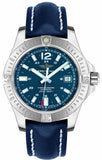 Breitling Colt Automatic 41 A1731311.C934.113X.A18BA.1 Men's Watch – Blue Dial with Blue Leather Strap