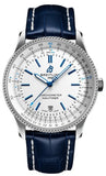 Breitling Navitimer Automatic 41 A173263A1G1P1 Men's Watch – White Dial with Blue Leather Strap