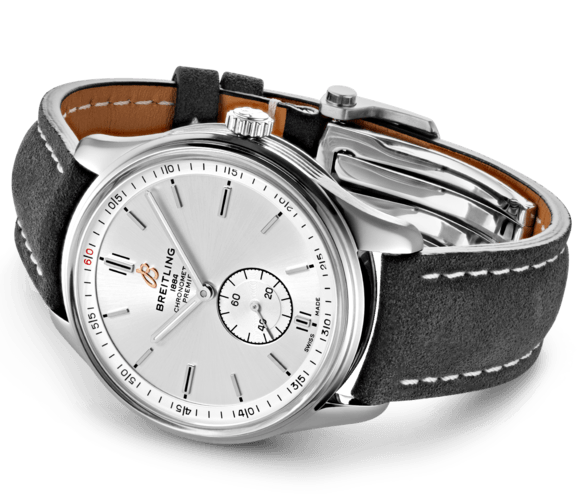 Breitling Premier Automatic 40mm Stainless Steel Silver Dial Mens Watch - A37340351G1X2