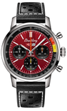 Breitling Top Time B01 Chevrolet Corvette AB01761A1K1X1 Men's Watch with Red Dial & Black Leather Strap