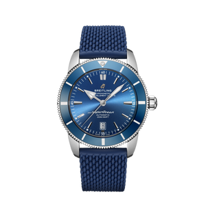 Breitling Superocean Heritage B20 Automatic 46 Blue Dial Blue Mesh Bracelet Watch for Men - AB2020161C1S1