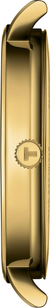 Tissot Everytime Gent Gold Dial Gold Mesh Bracelet Watch for Men - T143.410.33.021.00