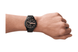 Armani Exchange AX2429 Men's Chronograph Watch – Black Dial with Black Stainless Steel Strap