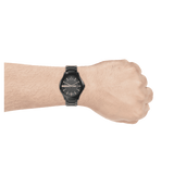 Armani Exchange Hampton AX7101 Men's Watch – Black Dial with Black Stainless Steel Bracelet