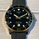 Tissot T120.410.27.051.00 Seastar 1000 Men’s Watch – Black Dial & Black Rubber Strap