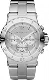 Michael Kors Dylan Silver Dial Silver Steel Strap Watch for Women - MK5312