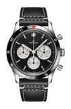 Breitling AVI Ref. 765 1964 Re-Edition AB09451A1B1X1 Men's Watch – Black Dial with Black Leather Strap