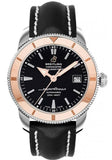 Breitling Superocean Heritage 42mm U1732112-B Men's Watch – Black Dial with Black Leather Strap