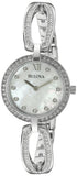 Bulova 96L223 Crystal Collection Women's Watch – Mother of Pearl Dial & Silver Steel Bracelet
