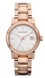 Burberry BU9104 The City Women’s Watch with White Dial & Rose Gold Stainless Steel Strap