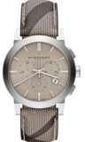 Burberry BU9361 The City Quartz Men's Watch – Smoked Brown Dial & Brown Leather Strap