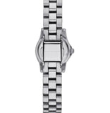 Marc Jacobs Henry Dinky Silver Dial Silver Steel Strap Watch for Women - MBM3198