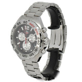 Tag Heuer Formula 1 Chronograph Grey Dial Silver Steel Strap Watch for Men - CAZ1114.BA0877