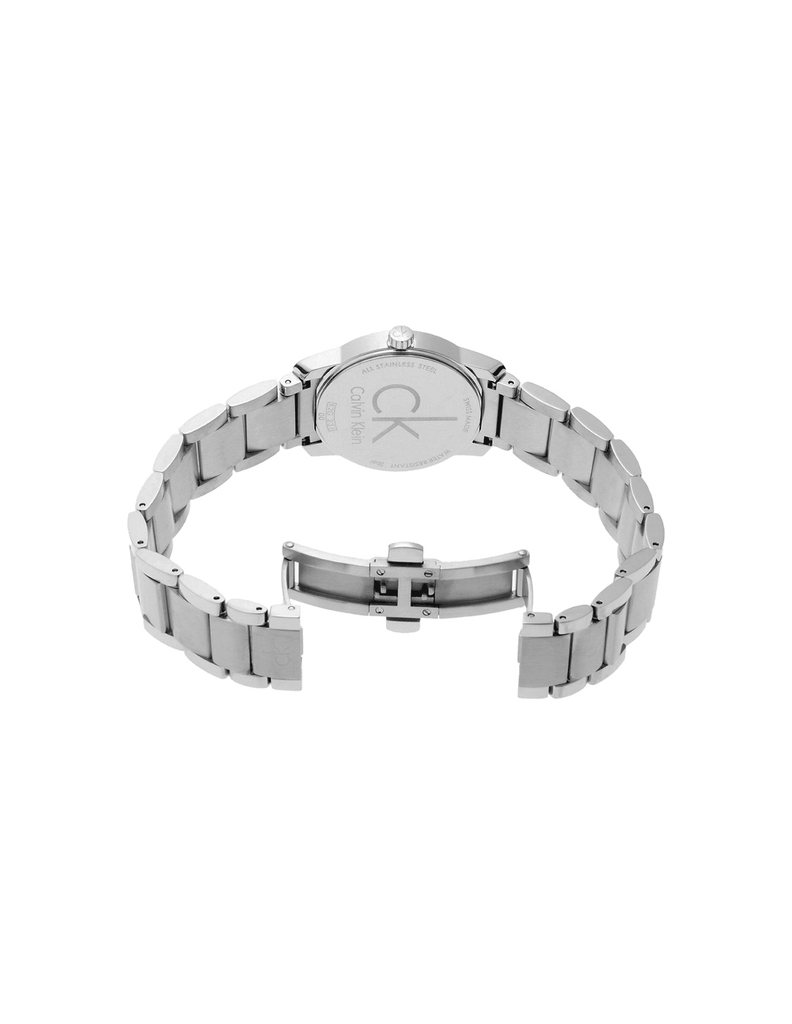 Calvin Klein City Blue Dial Silver Steel Strap Watch for Women - K2G2314N