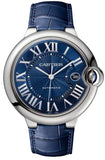 Cartier Ballon Bleu de Cartier Men's Watch WSBB0027 with Blue Dial & Blue Leather Strap