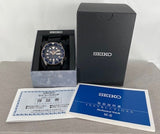 Seiko 5 Sports SBSA098 Automatic Men's Watch – Blue Dial & Black NATO Strap