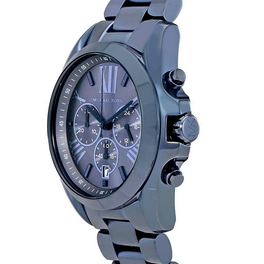 Michael Kors Bradshaw Blue Dial Blue Steel Strap Watch for Men - MK6248