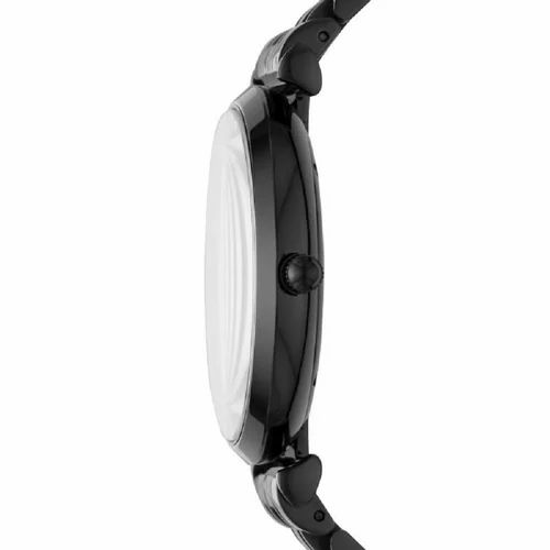 Emporio Armani Ceramica Black Dial Black Ceramic Strap Watch For Women - AR1487