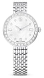 Swarovski Certa Crystals Silver Dial Silver Steel Strap Watch for Women - 5673022