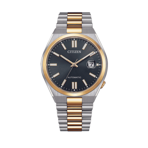 Citizen Tsuyosa Automatic Grey Dial Two Tone Steel Strap Watch For Men - NJ0154-80H